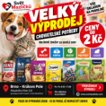 Velký výprodej chovatelských potřeb – ceny od 2 Kč